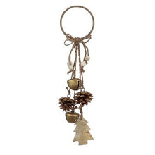 Bells & Pinecone Hanger 40cm