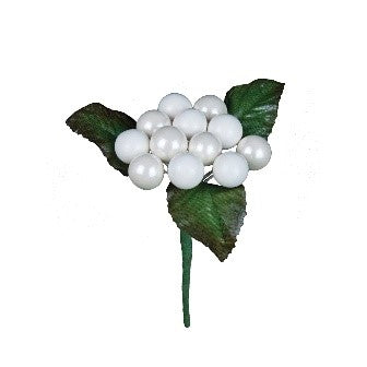 Classic Berry Pick x 12 11cm White