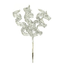 Crazy Curls Clip 17cm Silver