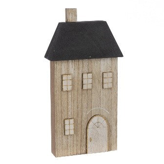 Wooden House Tabletop 22cm