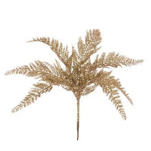 Glitter Fern Bush 38cm