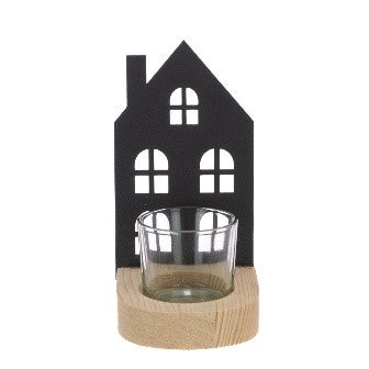 METAL House Tea Light Holder