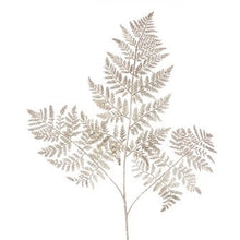 Metallic Fern Spray 91cm