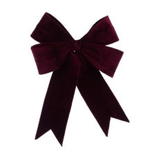 Velvet Wired Bow 48cm