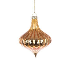 GLASS Danette Onion 9cm Gold