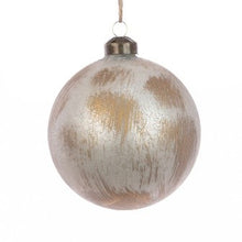GLASS Selene Bauble 10cm Gold/silver