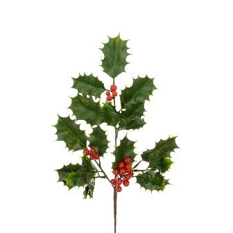 Plastic Holly Pick 37cm