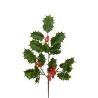 Plastic Holly Pick 37cm