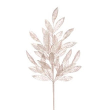 Metallic Laurel Spray 63cm
