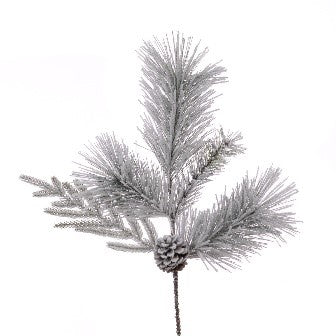 Snowy Pine Spray 50cm