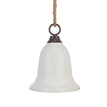 METAL Bell Hanger 20cm White