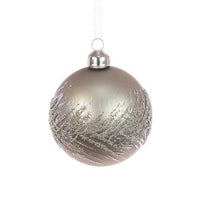 GLASS Tina Bauble 8cm