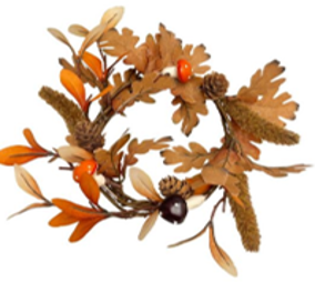 150cm Acorn Autumn Garland