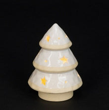 Porcelain LED Tree B/O 13cm