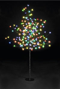 5ft Multi-Function Cherry Blossom Tree with 200 Multi-Coloured LEDs