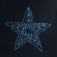 80cm Ice White Star Silhouette