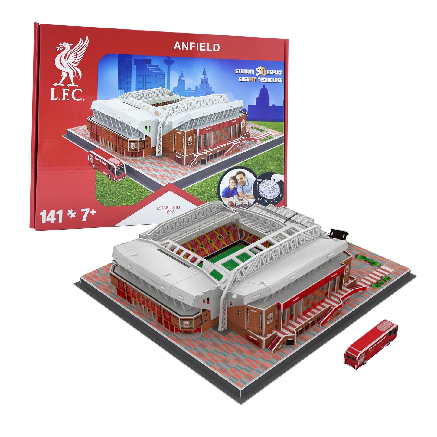 3D Liverpool Stadium Model
