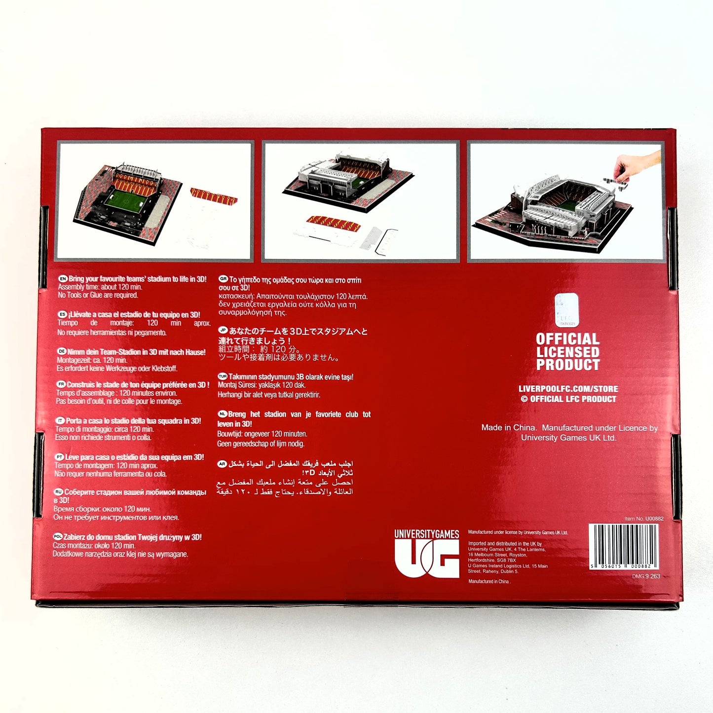 3D Liverpool Stadium Model