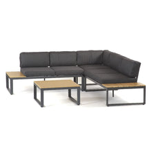 Venice Corner Sofa Collection w/ Polywood Table