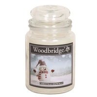 Woodbridge Christmas Snowman Scented Candle Jar