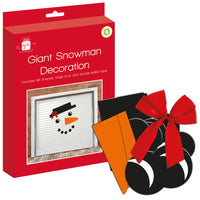 Garage Door Snowman Decoration