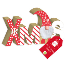 Gonk Wooden Xmas Sign