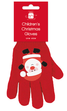 Children's Christmas Gloves - One Size Only
