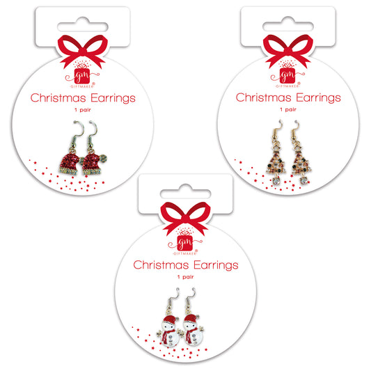 Christmas Dangly Earrings