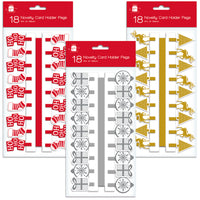 18 Novelty Peg Christmas Card Holders