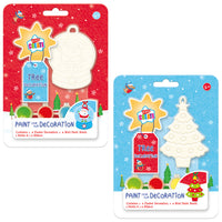 Paint Your Own Ornament - 2 Designs