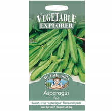 Mr Fothergills Asparagus Pea Seeds