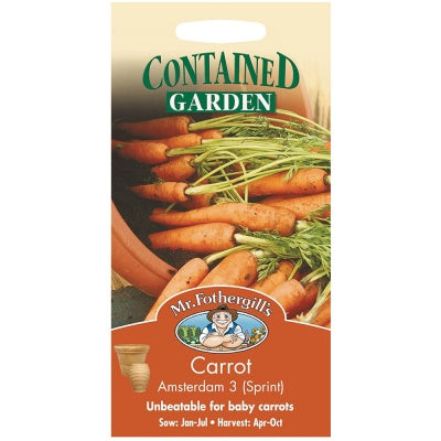 Mr Fothergills Carrot Amsterdam (Sprint) Seeds