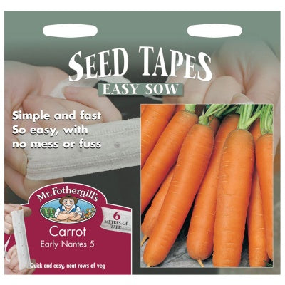 Mr Fothergills TAPE CARROT Nantes - Seeds
