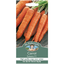 Mr Fothergills CARROT Extremo F1 Seeds