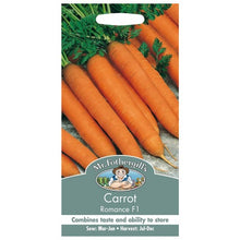 Mr Fothergills CARROT Romance F1 Seeds