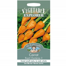 Mr Fothergills CARROT Royal Chantenay - Seeds