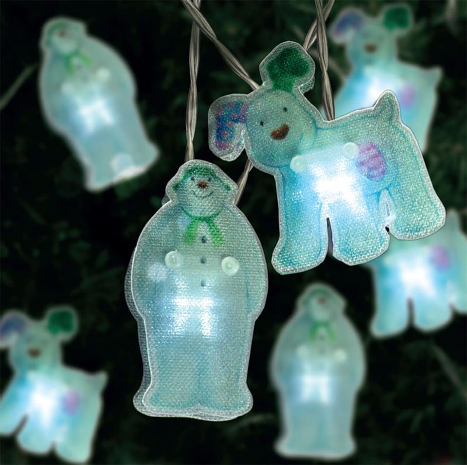 The Snowman & Snowdog  Christmas Lights