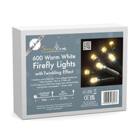Warm White LED Firefly Lights 600