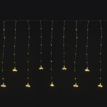 235 Warm White LED Copper Wire Curtain Lights.