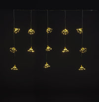 520 Warm White LED Fireworks Ball Curtain Lights