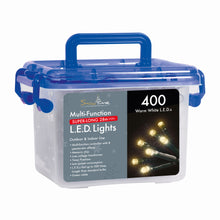 400 LED Multi-Function Christmas Tree Lights With Timer (Warm White)