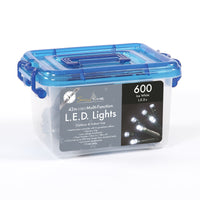 600 Ice White LED Multi-function Lights With Timer