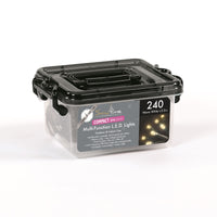 240 Warm White LED Compact Lights With Timer