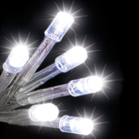 20 Battery Operated LED Static Lights Ice White