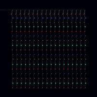 3Mx3M Multi-Function Curtain LEDs Multi-Coloured