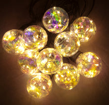 10 Connectable Lights 5.5cm Bulbs 60 Warm White LEDs
