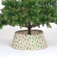Pop-Up Burlap Tree Skirt