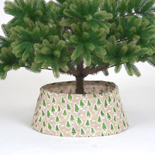 Pop-Up Burlap Tree Skirt