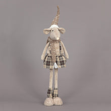 60cm Plush Girl Mouse w/Hat & Scarf Christmas Decoration