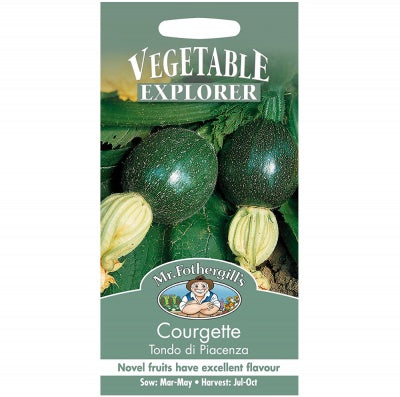 Mr Fothergills Courgette Tondo Di Piacenza Seeds